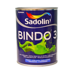 Sadolin BINDO 3, Глубокоматовая латексная краска, 0,9 л