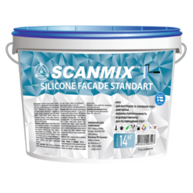 Краска Scanmix SILICONE FACADE Standart, 14 кг