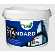 GREEN LINE, Фасадная краска Fasad Standard, 10 л GREEN LINE, Фасадная краска Fasad Standard, 10 л