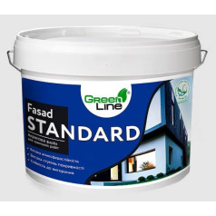 GREEN LINE, Фасадная краска Fasad Standard, 10 л GREEN LINE, Фасадная краска Fasad Standard, 10 л