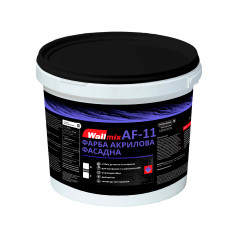 Wallmix AF-11 - Краска латексная фасадная, 14 кг