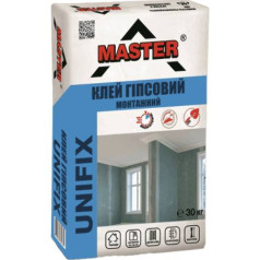 MASTER UNIFIX, Клей для гипсокартона, 30 кг MASTER UNIFIX, Клей для гипсокартона, 30 кг