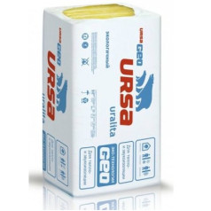 Ursa GEO П-15, минеральная вата, 50/100 мм (15 кг/м3) Ursa GEO П-15, минеральная вата, 50/100 мм (15 кг/м3)